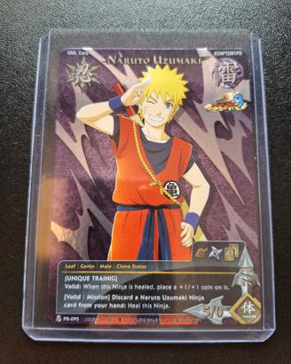 HOLO FOIL Naruto x Goku Promo PR-095 Ultimate NinC