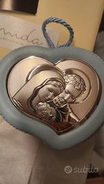 Santino nuovo argento 999 Made in Italy 