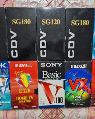 Lotto 10 VHS usaste