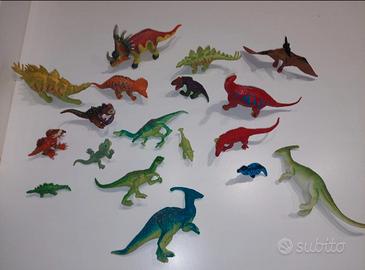 Lotto dinosauri colorati