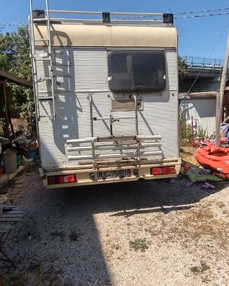 camper  1991 rimor su ford 6 posti  mansardato
