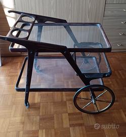 Carrello bar vintage Cesare Lacca