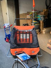 Sidecar passeggino bicicletta