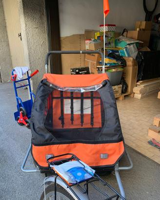 Sidecar passeggino bicicletta