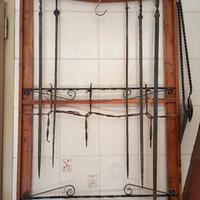 Porta attrezzi camino