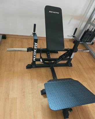 Hip thrust machine