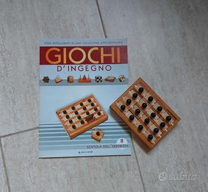 giochi rompicapo in  legno