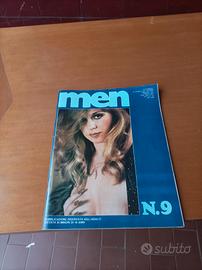 Lotto 9 riviste vintage "Men" anni '70/'80