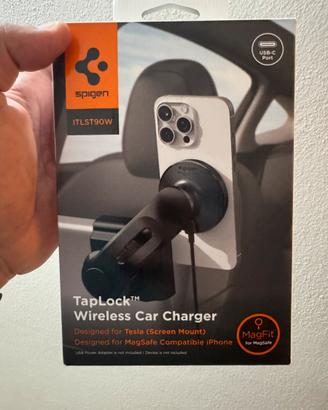Caricatore  wireless magsafe Spigen per TESLA