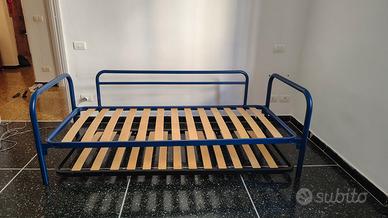 divanoletto matrimoniale ferro battuto 