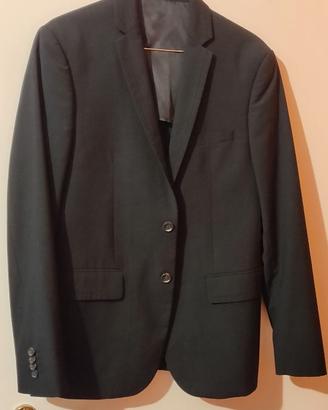 blazer guess by marciano nero taglia 46 slim fit