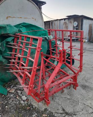 erpice a denti dritti pieghevole