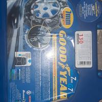 Catene neve 7 mm per auto Misura 130