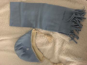 Set neve cappello e sciarpa. Per bambino