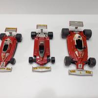 Polistil set 3 Ferrari F1 312 T2/ 312 T4