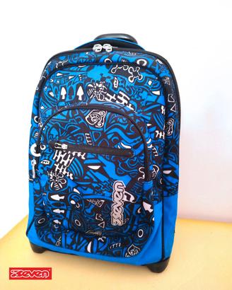Seven Zaino Trolley Fit Noongar Blu