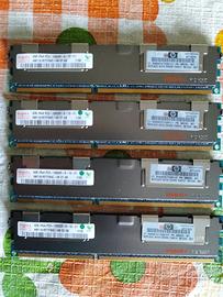16 giga RAM HP 501534-001 PC3-10600R DDR3 ECC