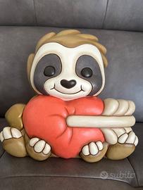 Bradipo MAXI con cuore Thun 30,6x25x30cm h