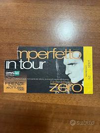biglietto concerto Renato Zero 1995 Firenze