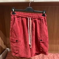 Pantaloncini rossi duca homme