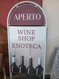 cavalletto pubblicitario