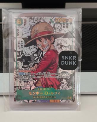 One Piece Monkey D. Luffy Op13-118 sec* manga rare