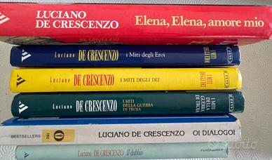 Sei libri di Luciano De Crescenzo