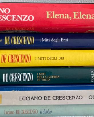 Sei libri di Luciano De Crescenzo