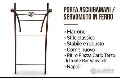 Porta biancheria e porta asciugamani 