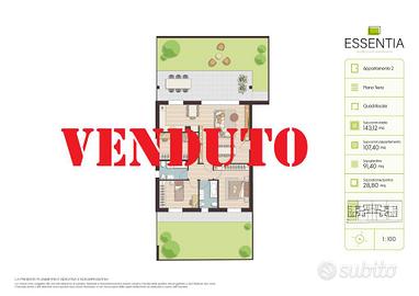 Appartamento di 143 m² con 4 locali a Lissone