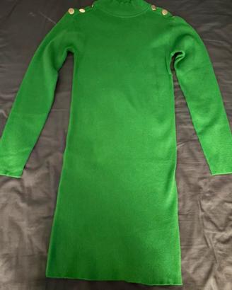 Met maglione vestito verde come nuovo