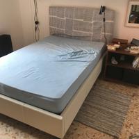 Letto piazza e mezza contenitore e materas