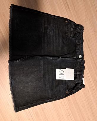 Gonna Zara denim nera taglia 13 - 14 anni