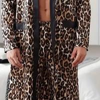 VESTAGLIA UOMO LEOPARDATA