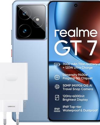Realme GT 7 12/256GB Nuovo sigillato