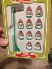 Squadra subbuteo Ungheria 1954 + fascicolo.