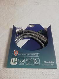 Flessibile Idrobric Doccia Acciaio Inox 1.2 Metri 