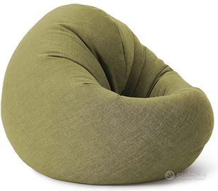 Pouf da interno verde
