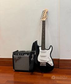 Chitarra Fender Mini  + Frontman 10G