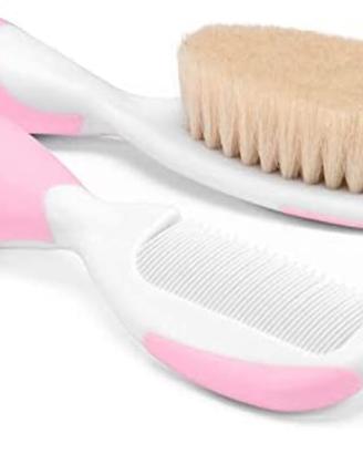 Set spazzola e pettine neonata Chicco, rosa