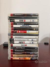 Lotto 17 giochi PS3 - God of War, COD e altri