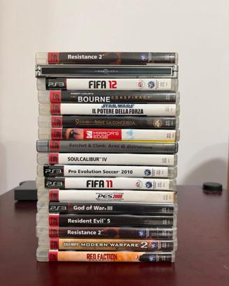 Lotto 17 giochi PS3 - God of War, COD e altri
