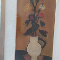 Quadro "vaso di fiori" di Salvadori