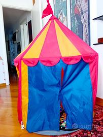 tenda e tubo pieghevole gioco bambini da 2 a 8 ann