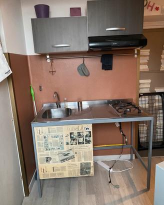 mobili cucina  stile industrial.