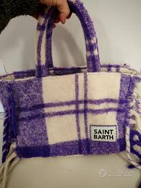 Borsa invernale con frange Saint Barth