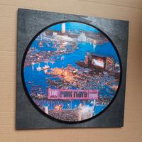 Vinile 33 giri a quadro omaggio ai Pink Floyd 