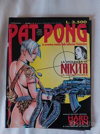 PAT PONG N. 3 FUMETTO EROTICO D'AUTORE