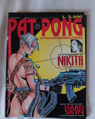 PAT PONG N. 3 FUMETTO EROTICO D'AUTORE