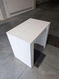 Consolle bianca allungabile